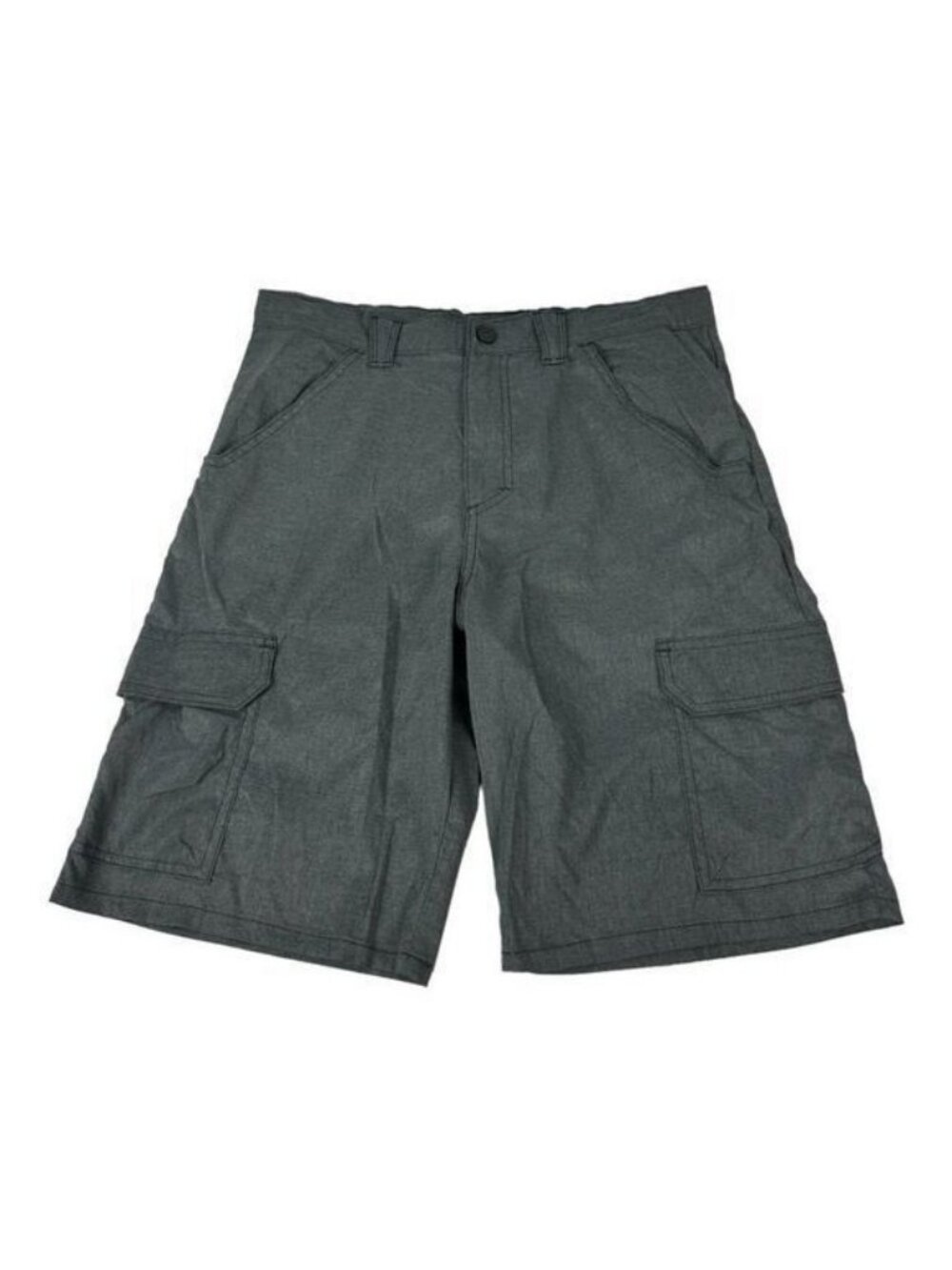 Mens Cargo Shorts By Wrangler Size 18 Regular Gray Cotton Blend
